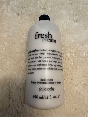 Philosophy Fresh Cream Body Lotion - White & Black